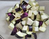 ピーマン入り和風麻婆茄子作り方3写真