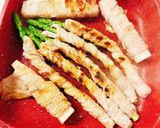 超簡単♡アスパラと長芋の肉巻き作り方7写真