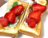 いちご抹茶ティラミストースト★おやつパン作り方9写真