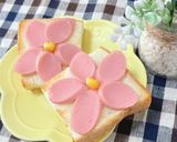♡春のギョニソお花トースト♡作り方4写真