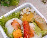 高校1年女子お弁当♡2021.03.30作り方1写真