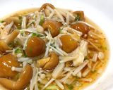 なめことエノキのご飯のおとも作り方4写真