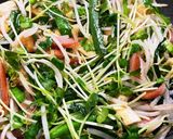 簡単！シンプル！もやしとカイワレのソテー作り方1写真