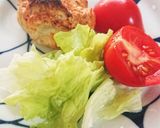 鶏ミンチとレンコンのの美味しいハンバーグ作り方10写真