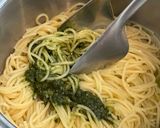 しらすとバジルのパスタ作り方2写真