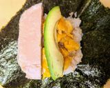ランチョンミート卵アボカドおにぎらず!作り方5写真