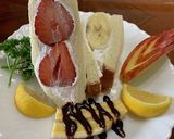 フルーツサンドのモーニング作り方3写真