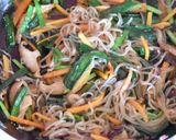 お野菜たっぷり！しらたきの中華風炒め作り方5写真