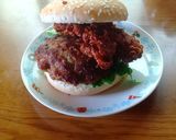 簡単!納豆バーガー!作り方4写真
