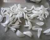 生筍とタコのオイスターソース炒め　桜風味作り方4写真