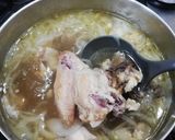 ロティサリーチキンで作る絶品スープ作り方3写真