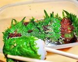 流行りの大葉おかか漬け◆作り置き人気副菜作り方5写真