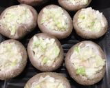 椎茸のねぎたらこ焼き作り方4写真