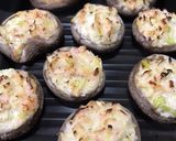 椎茸のねぎたらこ焼き作り方5写真