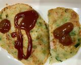 たこ焼き粉でお好み焼き作り方3写真