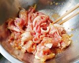 豚こまと野菜の唐揚げ作り方1写真