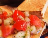 食パンで簡単●完熟トマトのブルスケッター作り方2写真