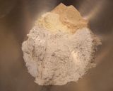 よもぎパン(捏ねない)甘納豆入り作り方2写真
