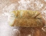よもぎパン(捏ねない)甘納豆入り作り方11写真