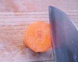 ニンジンの飾り切り＊花（タイ）作り方3写真