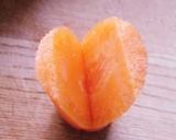 ニンジンの飾り切り＊花（タイ）作り方4写真