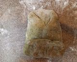 よもぎパン(捏ねない)甘納豆入り作り方12写真