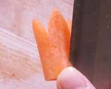 ニンジンの飾り切り＊花（タイ）作り方7写真