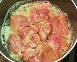新玉ねぎ＆鶏もも肉のクリーム煮作り方4写真
