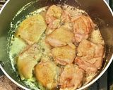 新玉ねぎ＆鶏もも肉のクリーム煮作り方5写真