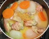 新玉ねぎ＆鶏もも肉のクリーム煮作り方6写真