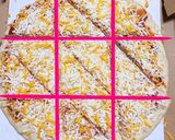 コストコ丸型ピザ♡切り方＆保存作り方1写真