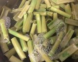 ◎◎イタドリと豚肉の味噌炒め◎◎作り方2写真