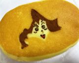 ヤマザキ北海道チーズ蒸しケーキで♡みさえ作り方5写真