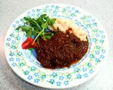 牛すね肉の田舎風赤ワインソース煮作り方10写真