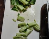 エビと豆腐とチンゲンサイの中華あんかけ作り方2写真