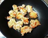 スーパーの味付き肉で超美味トリトマチーズ作り方2写真