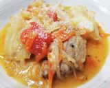 スーパーの味付き肉で超美味トリトマチーズ作り方6写真