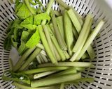葉わさびの醤油漬け作り方1写真