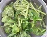 葉わさびの醤油漬け作り方2写真