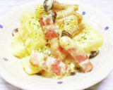 長芋が主役♪長芋のクリーム煮作り方7写真