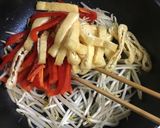 パプリカともやしの生姜炒め作り方4写真