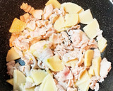 簡単！たけのこと豚肉の卵炒め作り方4写真