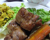 簡単♪旨い♪鶏肉のウスターソース煮作り方4写真