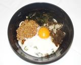 とろ玉わかめ納豆ぶっかけうどん作り方9写真