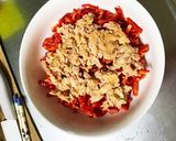 お弁当小カップシリーズ　無限赤パプリピー作り方3写真