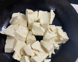スナップエンドウと豆腐の和風炒め作り方4写真