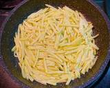 チキンラーメンとチーズのポテトガレット作り方1写真
