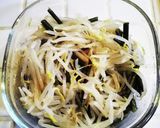 ワラビともやしのナムル作り方4写真