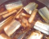 圧力鍋で簡単★秋刀魚の山椒生姜煮作り方3写真