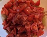 鯖水煮とそら豆とトマトのサラダ作り方3写真